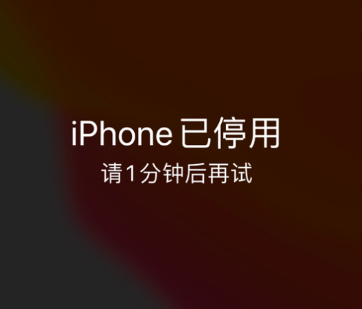 石河子苹果手机维修分享:iPhone 显示“不可用”或“已停用”怎么办？还能保留数据吗？ 