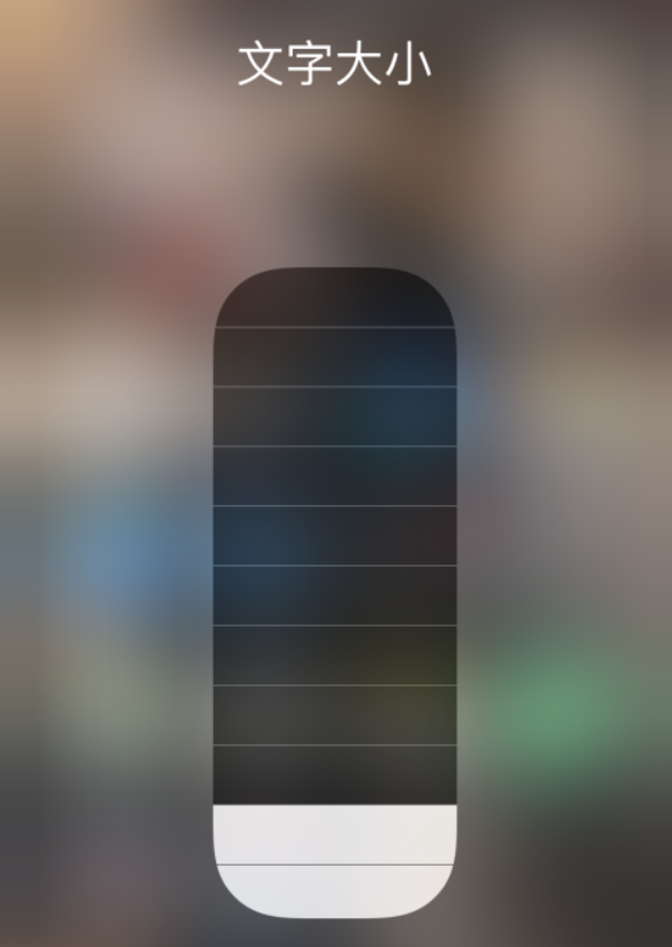 石河子苹果手机维修分享小技巧：在 iPhone 控制中心快速调节字体大小 