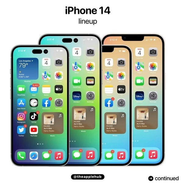 石河子苹果14维修分享iPhone 14全家福 